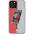 NBA Portland Trail Blazers Canvas iPhone 11 Pro Clear Case