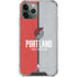 NBA Portland Trail Blazers Canvas iPhone 11 Pro Max Clear Case