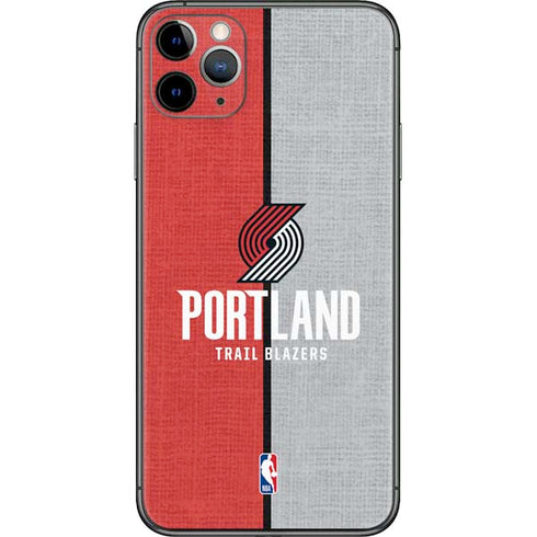 NBA Portland Trail Blazers Canvas iPhone 11 Pro Max Skin