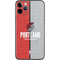 NBA Portland Trail Blazers Canvas iPhone 11 Pro Skin