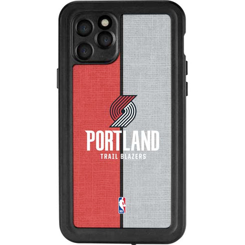NBA Portland Trail Blazers Canvas iPhone 11 Pro Waterproof Case