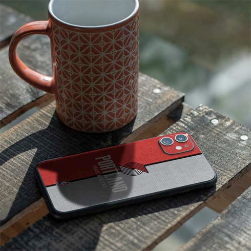 NBA Portland Trail Blazers Canvas iPhone 11 Skin