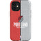 NBA Portland Trail Blazers Canvas iPhone 12 Mini Impact Case