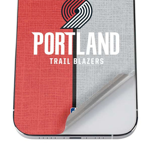 NBA Portland Trail Blazers Canvas iPhone 12 Pro Skin