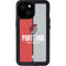 NBA Portland Trail Blazers Canvas iPhone 13 Mini Waterproof Case