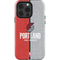 NBA Portland Trail Blazers Canvas iPhone 14 Pro Impact Case