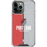 NBA Portland Trail Blazers Canvas iPhone 14 Pro Max Clear Case