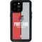 NBA Portland Trail Blazers Canvas iPhone 14 Pro Max Waterproof Case