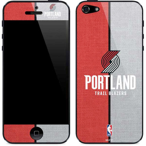 NBA Portland Trail Blazers Canvas iPhone 5/5s/5SE Skin