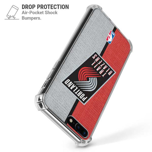 NBA Portland Trail Blazers Canvas iPhone 7/8 Plus Clear Case