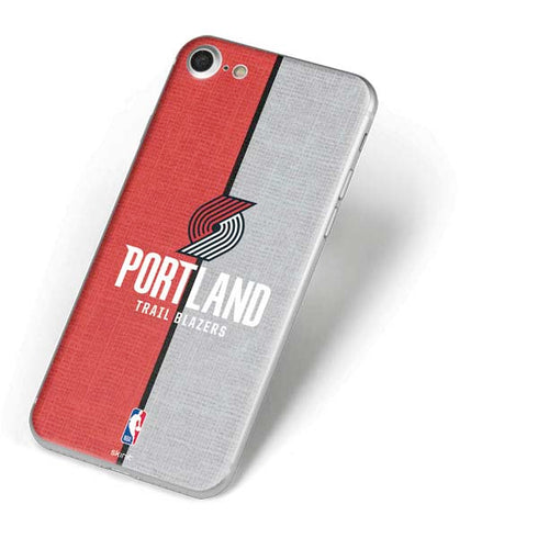 NBA Portland Trail Blazers Canvas iPhone 8 Skin