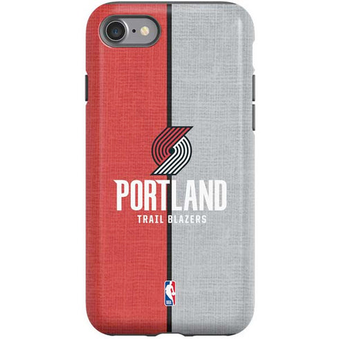 NBA Portland Trail Blazers Canvas iPhone SE (2nd & 3rd Gen) Pro Case