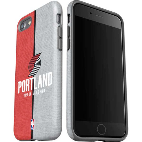 NBA Portland Trail Blazers Canvas iPhone SE (2nd & 3rd Gen) Pro Case
