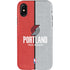 NBA Portland Trail Blazers Canvas iPhone X Pro Case