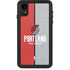 NBA Portland Trail Blazers Canvas iPhone XR Waterproof Case