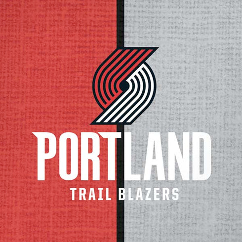 NBA Portland Trail Blazers Canvas iPhone XS Max Skin