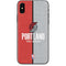 NBA Portland Trail Blazers Canvas iPhone XS Skin