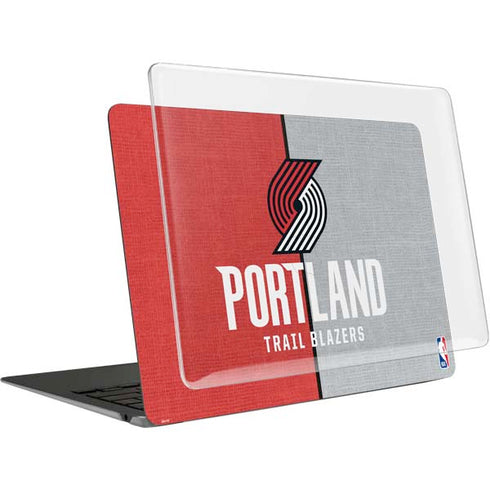 NBA Portland Trail Blazers Canvas MacBook Air 15in (2023-2025) Case plus Skin
