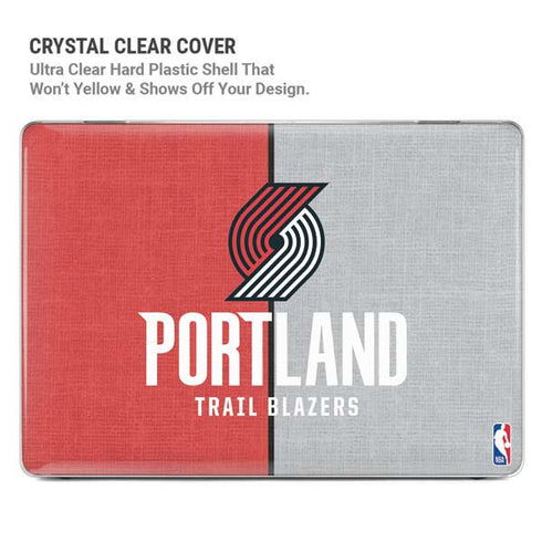 NBA Portland Trail Blazers Canvas MacBook Pro 16in (2021-25) Case plus Skin