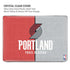 NBA Portland Trail Blazers Canvas MacBook Pro 16in (2021-25) Case plus Skin