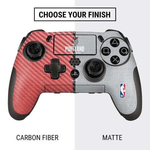 NBA Portland Trail Blazers Canvas PlayStation Scuf Vantage 2 Controller Skin