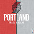 NBA Portland Trail Blazers Canvas PS4 Console Skin
