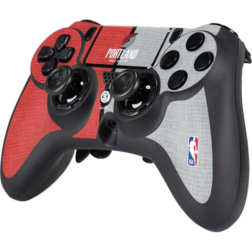 NBA Portland Trail Blazers Canvas PS4/PC SCUF Impact Controller Skin