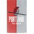 NBA Portland Trail Blazers Canvas PS5 Slim Digital Edition Console Skin