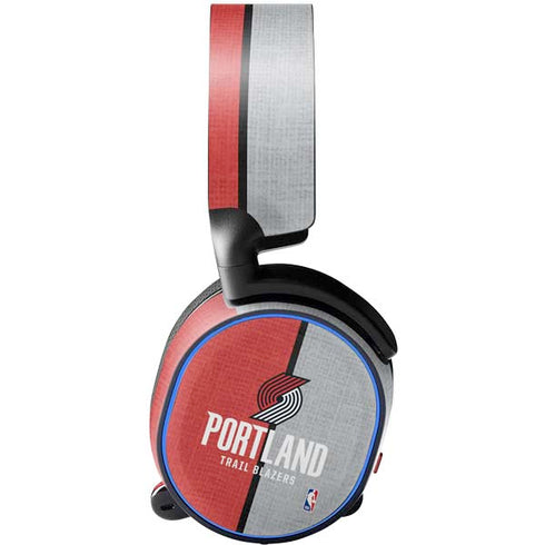 NBA Portland Trail Blazers Canvas SteelSeries Arctis 3 Skin