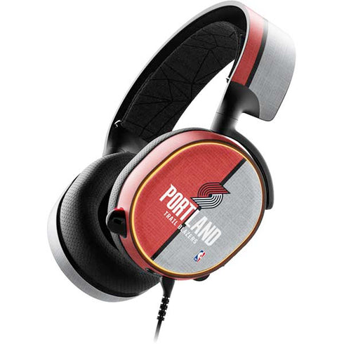 NBA Portland Trail Blazers Canvas SteelSeries Arctis 5 Skin