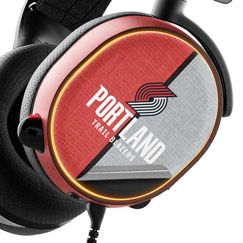 NBA Portland Trail Blazers Canvas SteelSeries Arctis 5 Skin