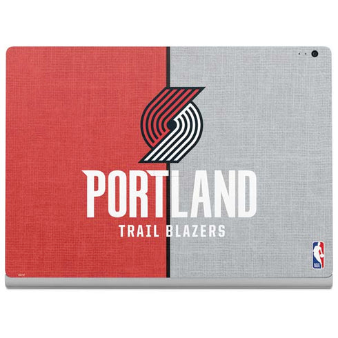 NBA Portland Trail Blazers Canvas Surface Book 2 13.5in Skin