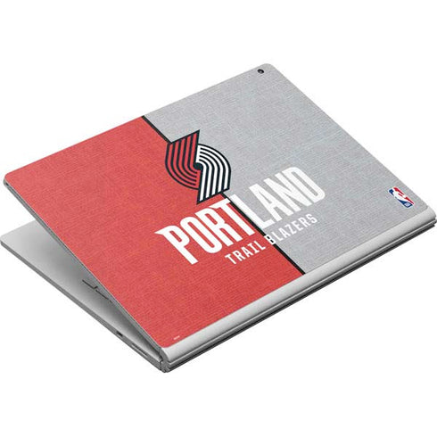 NBA Portland Trail Blazers Canvas Surface Book Skin