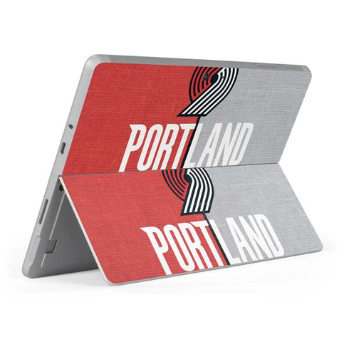 NBA Portland Trail Blazers Canvas Surface Go Skin