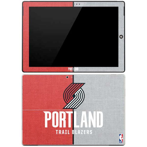 NBA Portland Trail Blazers Canvas Surface Pro 3 Skin