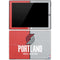 NBA Portland Trail Blazers Canvas Surface Pro 3 Skin