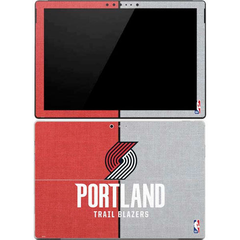 NBA Portland Trail Blazers Canvas Surface Pro 4 Skin