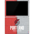 NBA Portland Trail Blazers Canvas Surface Pro 7 Skin