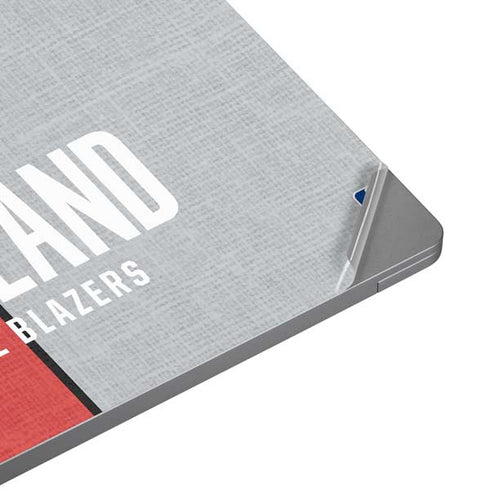 NBA Portland Trail Blazers Canvas Universal Laptop 12in (9.8 x 6.8in) Skin