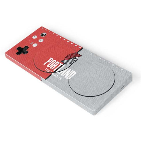 NBA Portland Trail Blazers Canvas Xbox Adaptive Controller Skin