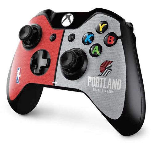 NBA Portland Trail Blazers Canvas Xbox One Controller Skin