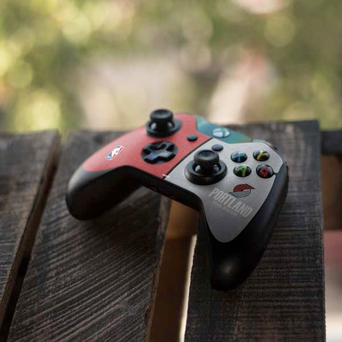 NBA Portland Trail Blazers Canvas Xbox One Controller Skin