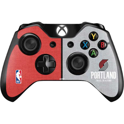 NBA Portland Trail Blazers Canvas Xbox One Controller Skin