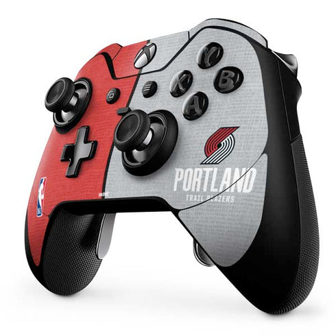 NBA Portland Trail Blazers Canvas Xbox One Elite Controller Skin