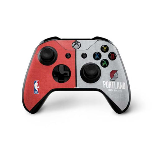NBA Portland Trail Blazers Canvas Xbox One X Controller Skin