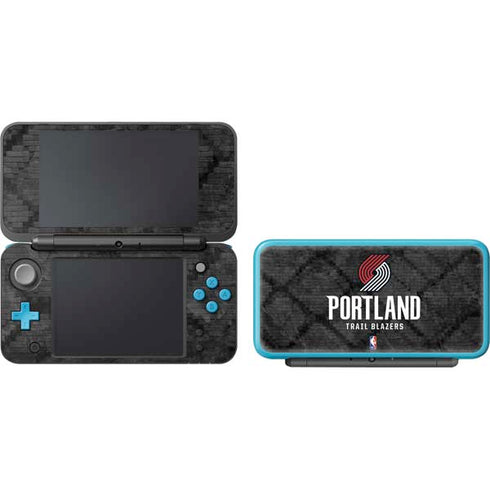 NBA Portland Trail Blazers Dark Rust Nintendo 2DS XL (2017) Skin