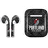 NBA Portland Trail Blazers Dark Rust Apple AirPods 2 Skin