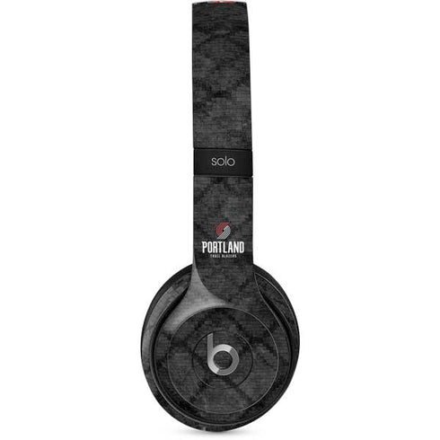 NBA Portland Trail Blazers Dark Rust Beats Solo 2 Wired Skin