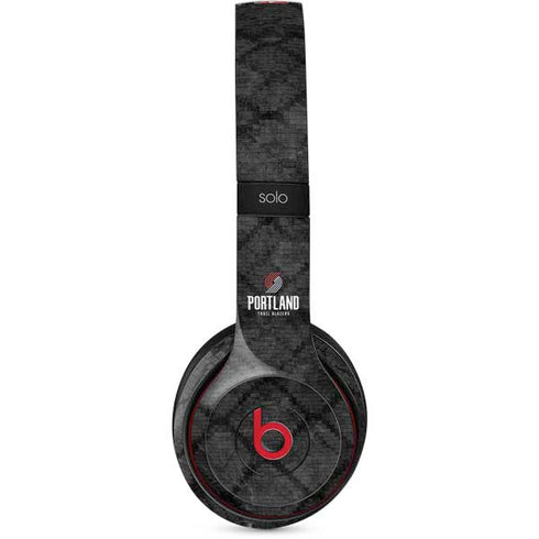 NBA Portland Trail Blazers Dark Rust Beats Solo 2 Wireless Skin