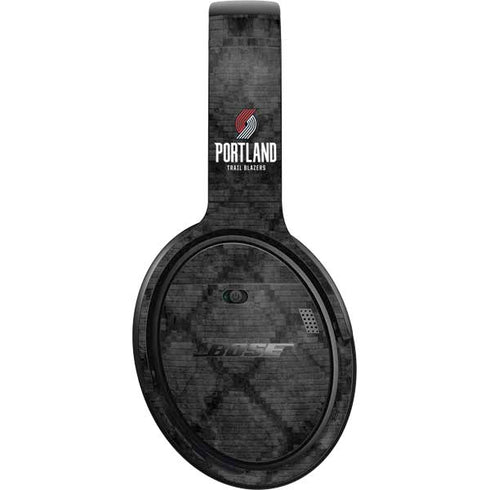 NBA Portland Trail Blazers Dark Rust Bose QuietComfort 35 Headphones Skin